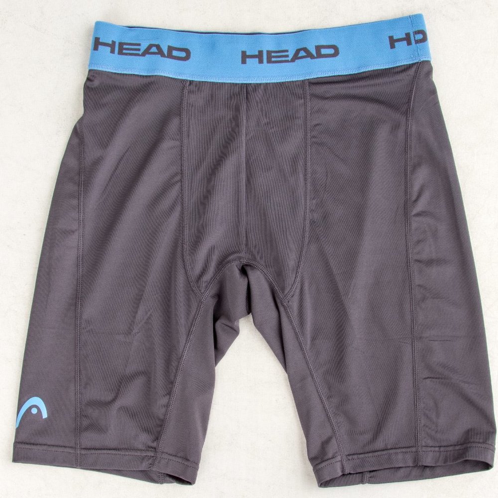 HEAD Brand Gray Men's Compression Shorts